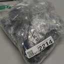 Mini Folding Hair Brush with Mirror - 50 Pack Pocket Travel Brush for Girls, Black