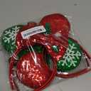 Christmas Headband Mouse Ears Bow Headbands,Sequin Snowflakes Christmas Tree Elk Headbands Hair Accessories for Christmas Cosplay Party Favors(4 PCS)