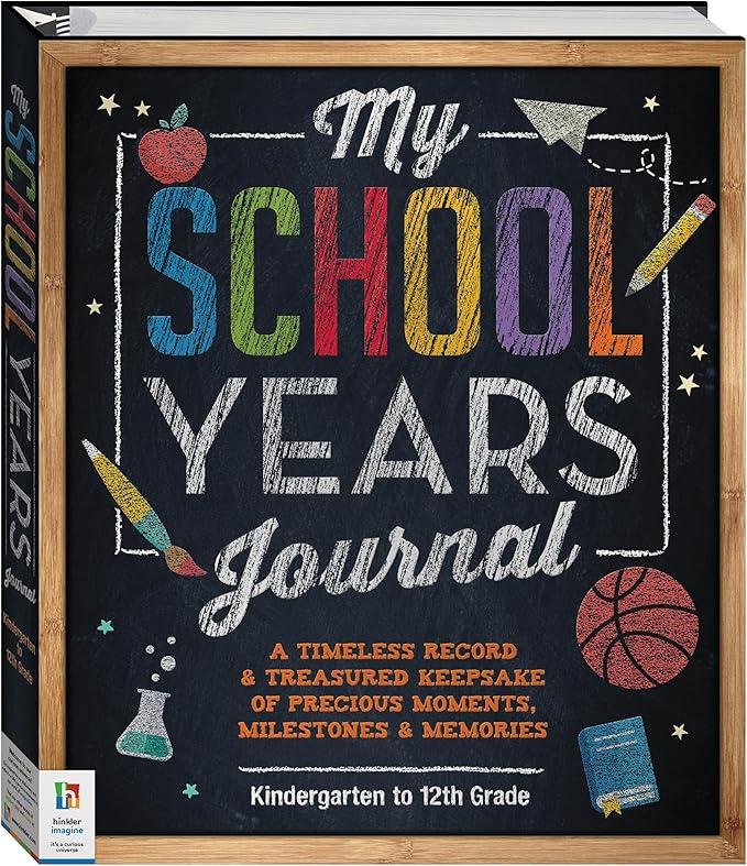My School Years Journal Kindergarten to 12th Grade by Hinkler