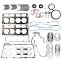 SAOKNCE Engine Rebuild Re-Ring Bearings Kit w/Gasket Bolt Compatible with 1999-2017 GM Chevrolet GMC Gen III 4.8L 5.3L 6.0L Replace# 12558178