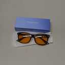 livho Gaming Blue Light Blocking Glasses for Better Sleep, Premium Night Driving, Computer Blockers for Man & Woman (Black)