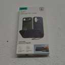 ESR Silicone Case for iPhone 17 Pro Max, Built-in Camera Stash Stand Compatible with MagSafe, Military-Grade Drop Protection Magnetic Phone Case for iPhone 17 Pro Max, Cloud Series, Black