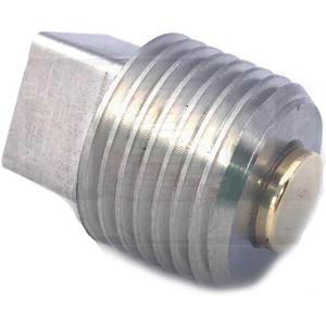 IP-04X | Made in USA | NPT Industrial Magnetic Drain Plug (External Head) | 1/2"-14, Fits Toyota, Honda, Yamaha, Ford, Chevy, Dodge |