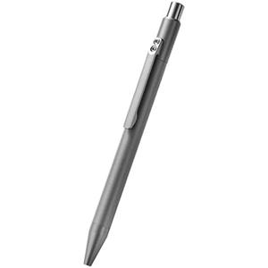 Hamans Ballpoint Pen 5.39" Length Titanium Alloy Ballpoint Pen with Clip Writing Pocket Pen for Business Office Daily Use