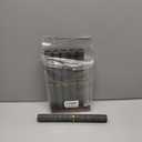 CADONO Placemats Set of 4 Washable Indoor/Outdoor Vinyl Place Mats for Dining Table Durable Non-Slip Heat Resistant PVC Weave Table MatsBlack