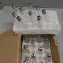 Brightown 24-Pack Edison Replacement Light Bulbs,7W E17 Screw Base ST40 Replacement Clear Glass Light Bulbs for Outdoor Patio ST40 String Lights, Warm White