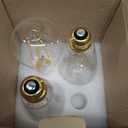 4-Pack Vintage 8W ST64 LED Edison Light Bulbs 100W Equivalent, 1400LM E26 Light Bulbs, 2700K Warm White, Antique Filament LED Bulbs, CRI 90+, Clear Glass, Great Bulb for Home, Bedroom, Non-Dimmable