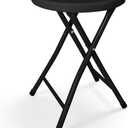 18 Inch Folding Stool with Handle, Folding Chair, 600 lbs Capacity Portable Foldable Bar Stool with Non-Slip Feet, Collapsible Stool for Indoor Outdoor Use