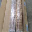 Reed Fencing Rolls,Patio Privacy Screen,Decorative Bamboo Fence Rolls for Patio Balcony Garden Backyard Outdoor,5x16FT(2Pcs) (516FT 2Pack, Brown)