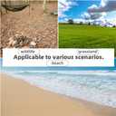 Beach Blanket 82.67x78.74 Blue Waterproof Sandproof Waterproof, Extra Large, Comfortable, Lightweight Blanket for Beach, Camping and Travel