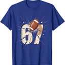 67 Football Six Seven 6 7 Meme 67 T-Shirt, L
