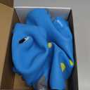 HotMax Bouncy Horse, Dinosaur Hopper Toys for Kids, Inflatable Ride on Bouncy Animals Toys for Toddlers, Jumping Horse for Baby Birthday Gift for Boy or Girl 18 Months 2-4 Year Old (Blue)