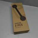 2 Pack 16 Inch Elderly Heavy Duty Shower Handle, Seniors Grab Bars for Bathtubs, Suction Cup Removable Handrails, Safety Bathroom Grip for Handicap (Light Gray)