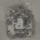 Lounsweer 20 Pcs Stainless Steel C Clamps Heavy Duty 1 3/16 Inch Mini Tiger Clamp with Stable Wide Jaw Opening Small Screw Clamps for Metal Working Mounting Woodworking