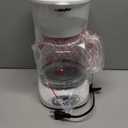 MUELLER HOME 12-Cup White Coffee Maker - Borosilicate Carafe, Auto-Off, Reusable Filter, Anti-Drip, Keep-Warm Function, Clear Water Level Window, White Kitchen Accessories