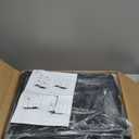 20-29-37 Gallon Fish Tank Stand with 3 Power Outlet 2 USB Port, Metal Aquarium Stand with 4-Tier Adjustable Storage Shelves, 30''L* 13''W*30''H Reptile Tank Stand, Fish Tank Table, 500lbs Capacity