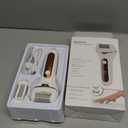 Electric Foot Callus Remover Rechargeable, Portable Electronic Foot File Pedicure Tools, Waterproof Electric Callus Remover Foot Scrubber, Professional Pedicure Foot Care Kit for Dead Cracked Dry Skin