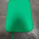 Silicone Craft Mat 24" x 16" with Raised Edge, Roll-Up Design with Storage Strap, Multi-Purpose Desk & Table Protector Silicone Art Mat for Crafts, Painting & DIY, Green