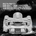 Cciyu 19B7102 19B7103 Front Left & Right Brake Calipers With Bracket For Nissan For Altima 2013-2019,For Nissan For LEAF 2014-2017