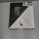 Queenbox 60pcs Thank You Kraft Lable Sticker, Round Red Love Heart Adhesive Label for Envelope Bottle Box Party Gift (Natural)