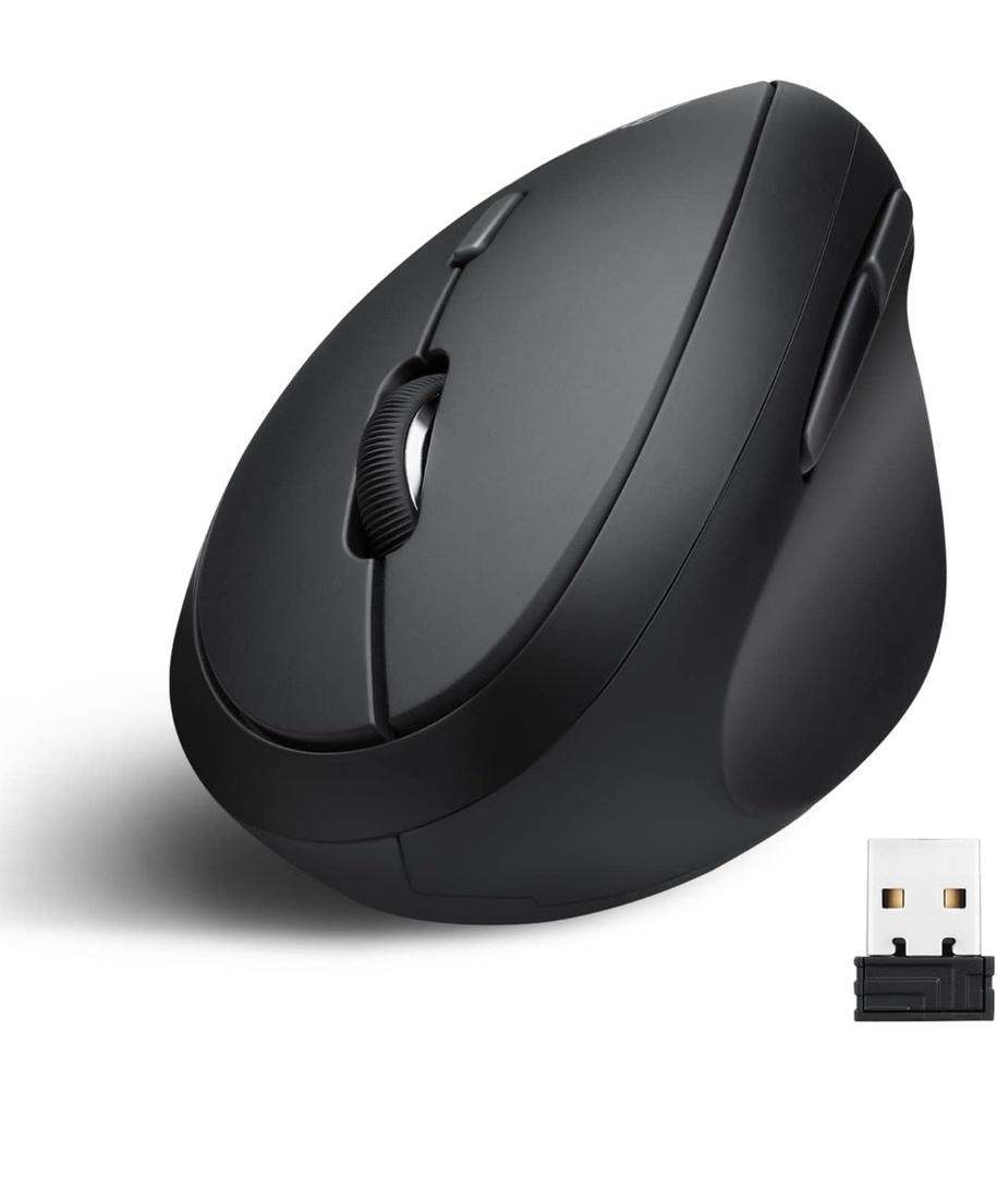 Perixx PERIMICE-719 Right-Handed Wireless Mini Vertical Mouse, 3 Level DPI