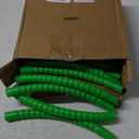 Shappy 6 Pcs Exercise Hoop Detachable Adjustable Plastic Toy Playground Toys Colored Hoop Circles for Teens Games Gymnastics Dog Agility Equipment Party Decor (20 Inch, Green)