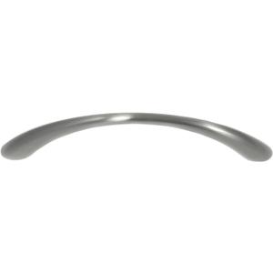 Laurey 75228 128mm (5 Inch) Danica Contemporary Tapered Bow Cabinet Hardware Pull - Satin Nickel