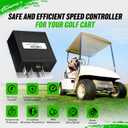 1206-4301 EZGO Speed Controller36V 350A 5 Pin Speed Controller Compatible with Curtis E-Z-GO EZGO TXT Medalist Golf Cart with Series ITS(1994-2019), Replace OEM 25864G09 25864G03 25864G04