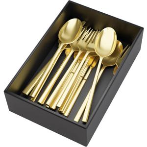 Black Bamboo Drawer Organizer - Silverware&Utensil Holder Organizer for Kitchen Drawers, Multi-Use Drawer Dividers Boxes for Bathroom CounterCabinet, Garage, Office Desk, Makeup, Jewelry (9"6"2.5")