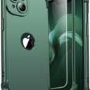 ORETECH for iPhone 14 Case, with [2 x Screen Protectors] [15 Ft Military Grade Drop Test] [Camera Protection] 360 Shockproof Slim Thin Phone Case for iPhone 14 Cover 6.1" - Green
