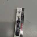 Ear and Nose Hair Trimmer Clipper - 2026 Professional Painless Eyebrow & Facial Hair Trimmer for Men Women,Battery-Operated Trimmer with IPX7 Waterproof,Dual Edge Blades for Easy Cleansing Black