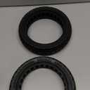 2-Pack 50/75-6.1 Scooter Tire Tubeless, Upgrade Your Scooter with 8.5x2.0 Airless TIres, Puncture-proof, 8 1/2 x2 Replacement Tyre Compatible with Gotrax GXL V2/XR/APEX, Hiboy S2, etc (Black, Off-Road Lite)