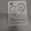 KZ ZS12 PRO 2 in Ear Monitor,1DD+5BA Hybrid Wired Earbud,IEM Earphones,Gaming Earbuds,HiFi Deep DASS IEM for Gaming,KZ Earbuds with 2PIN Cable for Audiophile (with Microphone, Silver)
