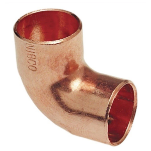 NIBCO EVERBILT 1/2" 90 DEGREE COPPER ELBOW - SOLDER CONNECTION - MPN C607