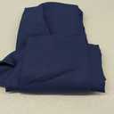 Biscaynebay Textured Fabric Square Tablecloths 54x54 Inches, Navy Water Resistant Table Cloth Small Card Folding Table Covers Linen for Dining, Kitchen, Wedding and Parties etc. Machine Washable