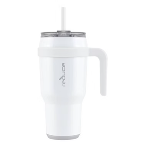 Reduce 40oz Cold1 Vacuum Insulated Stainless Steel Straw Tumbler Mug White