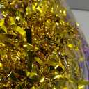 DILIBRA 24 Pcs Metallic Cheerleading Pom Poms for Kids, Cheerleaders Cheer Pom Poms with Baton Handle, Cheering Squad Hand Flower for Adults Team Spirit Sports Game Dancing Party