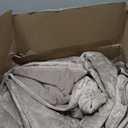 Bedsure Gentlesoft 2-in-1 King Size Comforter Set and Detachable Fluffy Blanket, Beige Bedding Set for All Season Use, SnapTech Design for Space Saving (Includes 2 Pillow Shams, 2 Pillowcases)