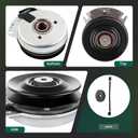 ACEBRI PTO Clutch for Exmark Lazer Z (LZ18KC523, LZ22KC523, LZ22KC604), for Exmark: 631644, 631731, 633098 Clutch for Exmark 103-0500, 103-0661, 103-0662, 1-631644, 1-631731, 1-633098 Clutch