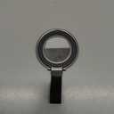 Magnetic Phone Ring for MagSafe Grip [Sucker] [Super Magnet] [Magnet Phone Stand Grip Compatible with Car Mounts] Mag Safe Accessory for iPhone 17/16/15/14/13 Pro Max Plus, Black