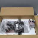 Ceiling Fan Lights with Backlight,Ceiling Fans with Light and Remote,Easy-to-Install,Reversible, 3CCT/RGB,Dimmable, Ceiling Fans for Bedroom,Indoor/Outdoor Use. (42 inch) (Black)