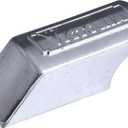 Victoria Cast Iron Ice Shaver, Margarita, Mexican, and Italian Ice Maker, Made in Colombia,Silver (One Size)