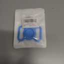 2 x Airtag Dog Collar Holder, Durable & Lightweight Airtag Case, Slide-on Waterproof Protective Air Tag Holder for Dog Collar - for Dogs and Cats (Blue, Large)