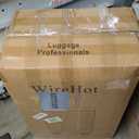 Lightweight Luggage with Spinner Wheels & YKK Zipper, 3-Piece Travel Suitcase ABS+PC Hardshell Luggage Set with TSA Lock, Light Avocado Green (20+24+28 inch)