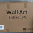 Framed Gold Abstract Modern Luxury Wall Art for Living Room, 24x36 Inch, 24" W x 36" H x 2Pcs