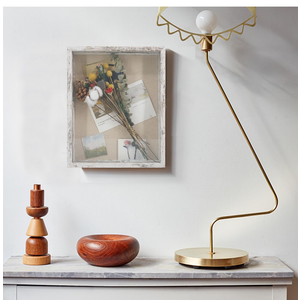 GraduatePro Shadow Box Frame 14X11 Display Case with Linen Back, Real Glass Window Door with Hinge, Picture Frame Wedding Bouquet Memorabilia Medals Photos Memory Box for Keepsakes Rustic White