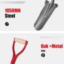 Drain Spade Shovel Garden Spades Shovels for Digging Transplanting Sharp Shooter Shovel,44 inches