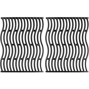 Grill Grates Replacement for Napoleon Prestige PRO 500 Gas Grills, Cast Iron Grill Cooking Grids, 17 3/4", 2 Pack