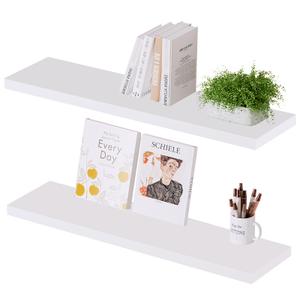 LitaEther Floating Shelves Set of 2 for Wall, Bathroom Shelves Wall Mounted for Living Room Kitchen, Bedroom, Bathroom Storage Over Toilet, Home Decor (9.25" D x 36.5" W x 1.5" H)