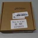 Jecery 2 Pieces Masquerade Mask Rhinestone Fancy Crystal Mask Venetian Party Prom Crown for Women Costume(Elegant Style)